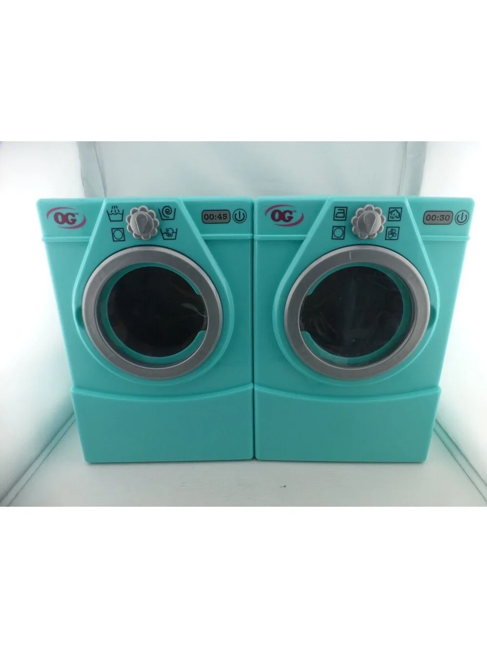 Our Generation Dollhouse Washer Dryer Set OG Laundry Appliances for 18